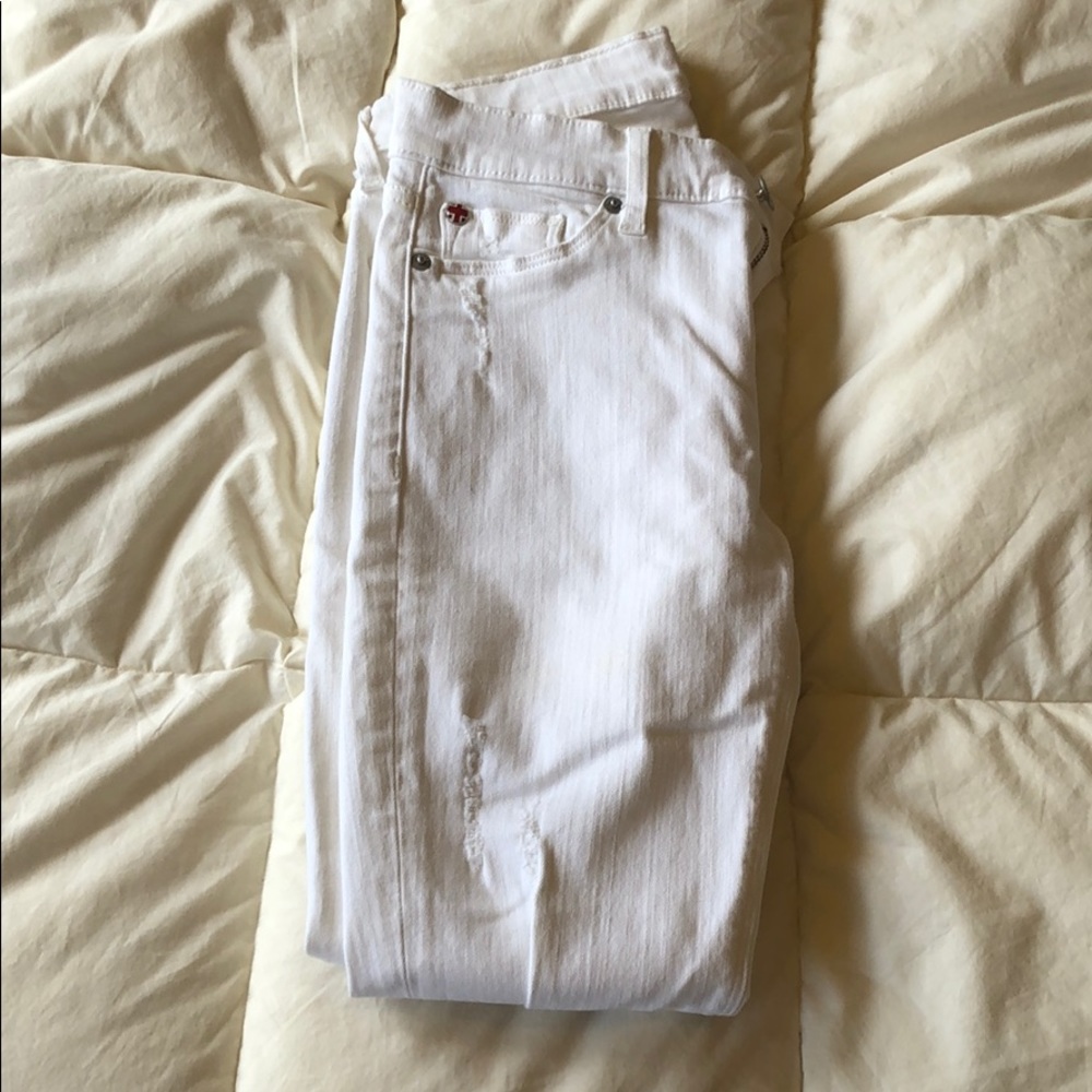 Distressed Hudson Jeans